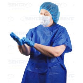 GOWN X-RAY BLUE PATIENT MODESTY GNX004 (100) product photo