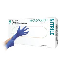 GLOVE NITRILE SMALL PF MICRO-TOUCH BLUE product photo